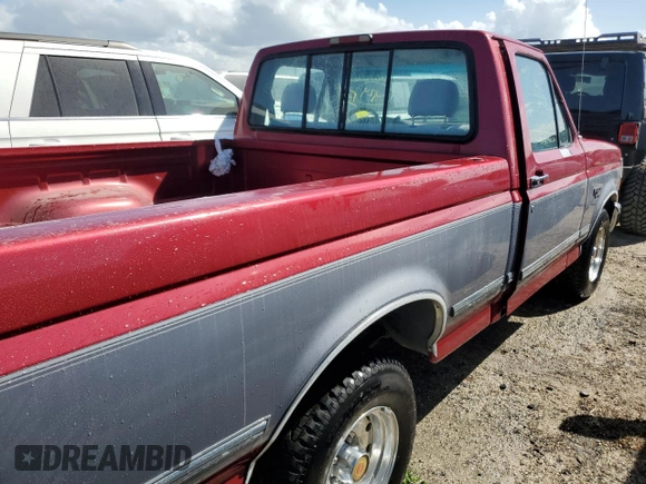 1994 Ford F-150 with VIN 1FTEF15N8RNA84390, listed as a Copart auction lot 75266914 with 232,563 mi miles and Non Repairable. Bid and sale history available at carsss.com. Image 3.