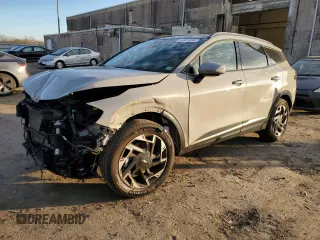 2024 Kia Sportage SX-Prestige with VIN 5XYK5CDFXRG180489, listed as a Copart auction lot 85641484 with 14,306 mi miles and Salvage Title. Bid and sale history available at carsss.com. Image 1.