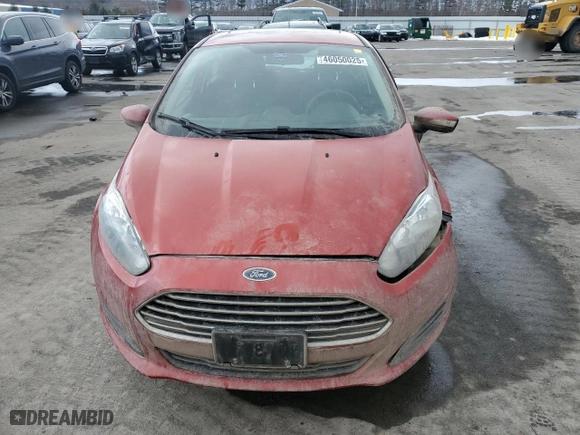 2018 Ford Fiesta SE with VIN 3FADP4EJ9JM103119, listed as a Copart auction lot 46050025 with 34,254 mi miles and Salvage Title. Bid and sale history available at carsss.com. Image 5.