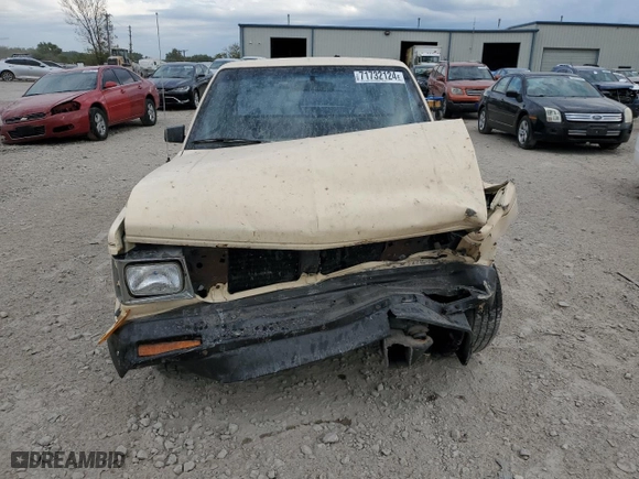 1990 Chevrolet S/T Pickup with VIN 1GCCS14E7L2150795, listed as a Copart auction lot 71732124 with NaN miles and Salvage Title. Bid and sale history available at carsss.com. Image 5.
