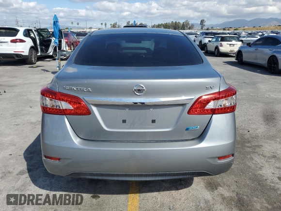 2014 Nissan Sentra SV with VIN 3N1AB7AP7EL676302, listed as a Copart auction lot 55963395 with 141,985 mi miles and Clean title. Bid and sale history available at DreamBid. Image 6.