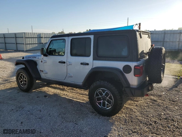 2024 Jeep Wrangler Rubicon with VIN 1C4PJXFG6RW310723, listed as a Copart auction lot 49173045 with 23,510 mi miles and Clean Title. Bid and sale history available at carsss.com. Image 2.