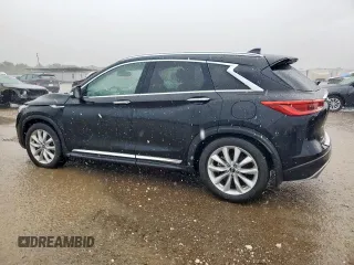 2019 Infiniti QX50 Essential with VIN 3PCAJ5M11KF125689, listed as a Copart auction lot 63862715 with 53,665 mi miles and Salvage title. Bid and sale history available at DreamBid. Image 2.