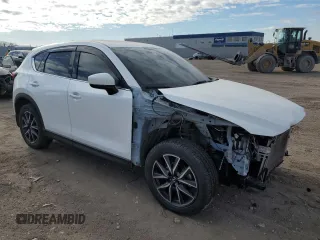 2018 Mazda CX-5 Grand Touring with VIN JM3KFBDM5J0378405, listed as a Copart auction lot 81629024 with 67,998 mi miles and Salvage Title. Bid and sale history available at carsss.com. Image 4.