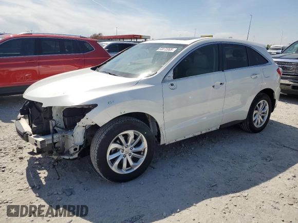 2017 Acura RDX Technology with VIN 5J8TB4H5XHL004048, listed as a Copart auction lot 53072065 with 71,772 mi miles and Salvage title. Bid and sale history available at DreamBid. Image 1.