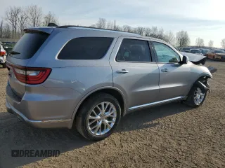 2016 Dodge Durango Limited with VIN 1C4RDJDG6GC407905, listed as a Copart auction lot 54213075 with 167,573 mi miles and Non repairable. Bid and sale history available at DreamBid. Image 3.