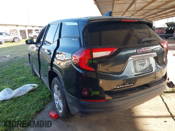 2023 GMC Terrain SLE with VIN 3GKALMEG7PL216454, listed as a IAAI auction lot 41923658 with Not provided miles and . Bid and sale history available at DreamBid. Image 3.