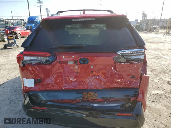 2023 Toyota RAV4 SE with VIN JTMAB3FV4PD114346, listed as a Copart auction lot 45728975 with 15,071 mi miles and Salvage title. Bid and sale history available at DreamBid. Image 6.