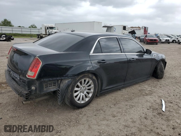2014 Chrysler 300 with VIN 2C3CCAAG1EH289256, listed as a Copart auction lot 51258885 with 165,893 mi miles and Salvage Title. Bid and sale history available at carsss.com. Image 3.