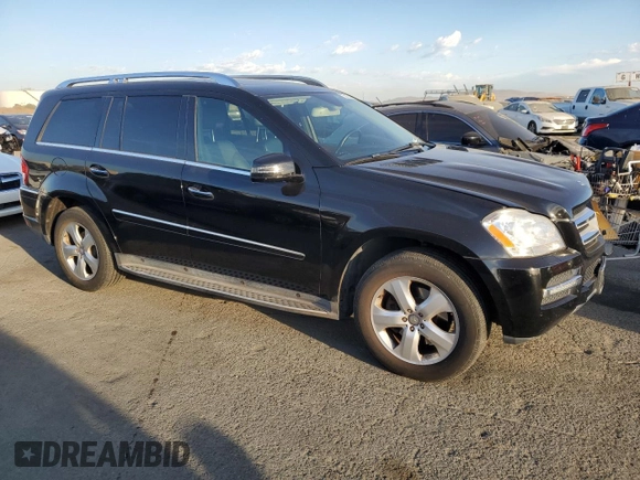 2012 Mercedes-Benz GL-Class GL 450 with VIN 4JGBF7BE6CA795882, listed as a Copart auction lot 73810134 with 86,798 mi miles and Salvage Title. Bid and sale history available at carsss.com. Image 4.