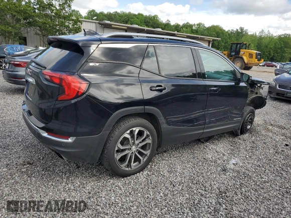 2020 GMC Terrain SLT with VIN 3GKALPEX9LL214555, listed as a Copart auction lot 54550555 with 93,250 mi miles and Salvage title. Bid and sale history available at DreamBid. Image 3.