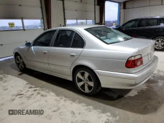 2002 BMW 5 Series 530iA with VIN WBADT63442CH85103, listed as a Copart auction lot 84195734 with 109,894 mi miles and Clean Title. Bid and sale history available at carsss.com. Image 2.