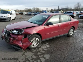 2006 Chevrolet Malibu LS w/1LS with VIN 1G1ZS51F66F283469, listed as a Copart auction lot 44583655 with 123,746 mi miles and Salvage Title. Bid and sale history available at carsss.com. Image 1.