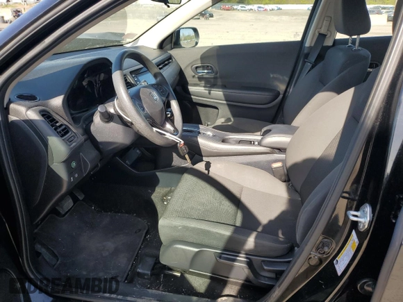 2021 Honda HR-V LX with VIN 3CZRU6H31MM742370, listed as a Copart auction lot 54893985 with 61,613 mi miles and Salvage Title. Bid and sale history available at carsss.com. Image 7.