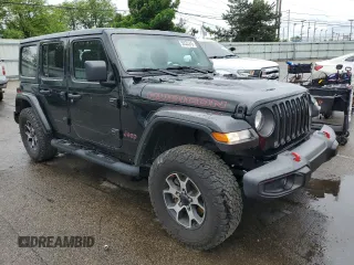 2023 Jeep Wrangler Rubicon с VIN 1C4HJXFN5PW509018, выставлен на аукционе Copart как лот 56535245 с пробегом 34 245 миль миль и Списание • Salvage title. История ставок и продаж доступна на DreamBid. Изображение 4.
