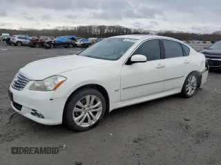 2009 Infiniti M with VIN JNKCY01F89M852545, listed as a Copart auction lot 52700455 with 142,835 mi miles and Clean Title. Bid and sale history available at carsss.com. Image 1.