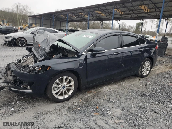2020 Ford Fusion Plug-In Hybrid Titanium with VIN 3FA6P0SU0LR106562, listed as a Copart auction lot 44937035 with 0 mi miles and Salvage Title. Bid and sale history available at carsss.com. Image 1.