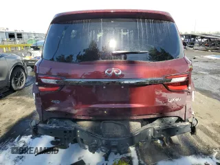 2022 Infiniti QX80 PREMIUM SELECT with VIN JN8AZ2AE8N9291774, listed as a Copart auction lot 44748755 with 42,604 mi miles and Clean Title. Bid and sale history available at carsss.com. Image 6.