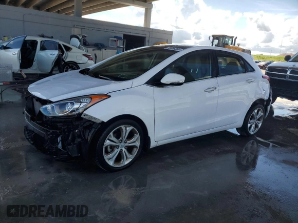 2013 Hyundai Elantra GT with VIN KMHD35LEXDU112571, listed as a Copart auction lot 73686384 with 22,197 mi miles and Salvage Title. Bid and sale history available at carsss.com. Image 1.