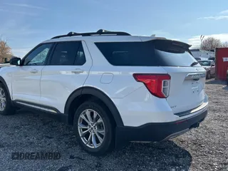 2020 Ford Explorer XLT with VIN 1FMSK8DH0LGA37008, listed as a Copart auction lot 55858655 with 75,527 mi miles and Clean Title. Bid and sale history available at carsss.com. Image 3.