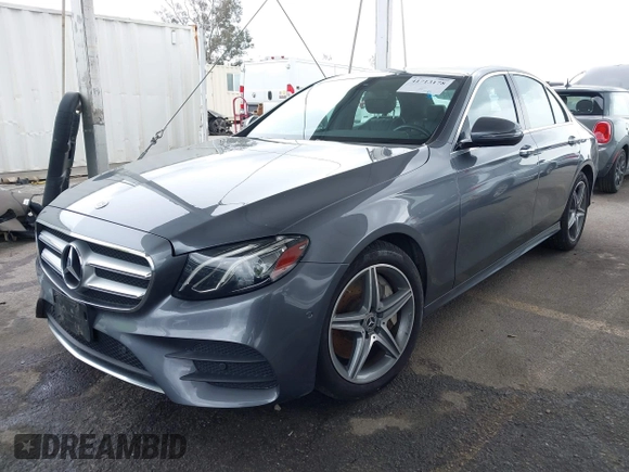 2018 Mercedes-Benz E-Class E 300 with VIN WDDZF4JB7JA337702, listed as a IAAI auction lot 41713178 with 1 mi miles. Bid and sale history available at carsss.com. Image 2.