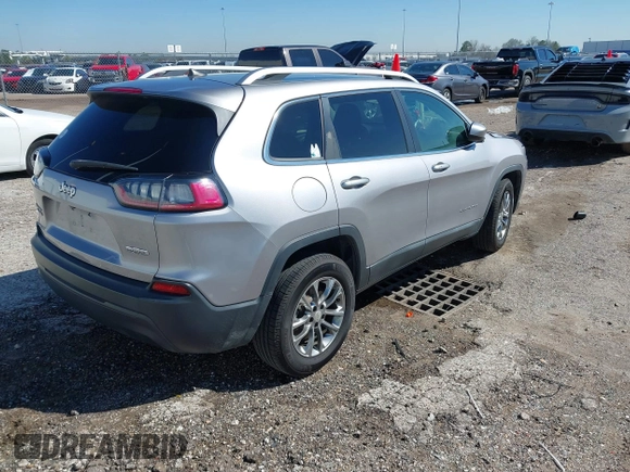 2019 Jeep Cherokee Altitude с VIN 1C4PJMLB3KD194549, выставлен на аукционе IAAI как лот 41650398 с пробегом 103 771 миль миль и . История ставок и продаж доступна на DreamBid. Изображение 4.