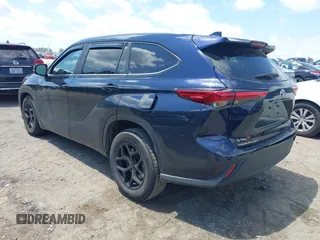 2023 Toyota Highlander L with VIN 5TDKDRAH3PS044250, listed as a IAAI auction lot 42322881 with 50,454 mi miles and . Bid and sale history available at DreamBid. Image 3.