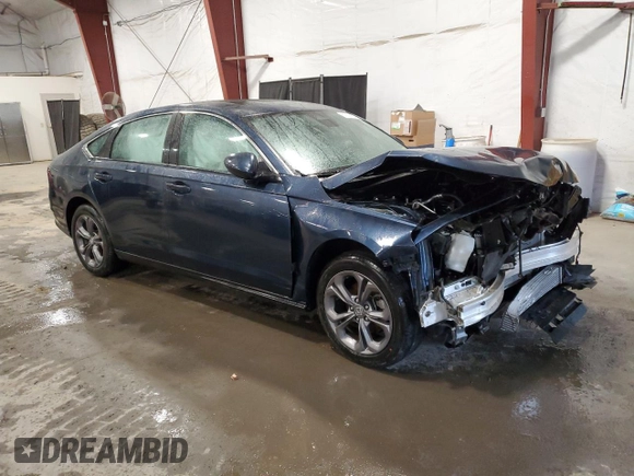 2024 Honda Accord EX with VIN 1HGCY1F30RA087467, listed as a Copart auction lot 51635355 with 3,101 mi miles and Salvage title. Bid and sale history available at DreamBid. Image 4.
