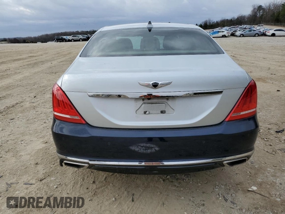 2018 Genesis G90 Premium z VIN KMHG34JA3JU047470, wystawiony jako Copart lot #44661694 z przebiegiem Nie podano mil oraz . Historia ofert i sprzedaży dostępna na DreamBid. Obrazek 6.