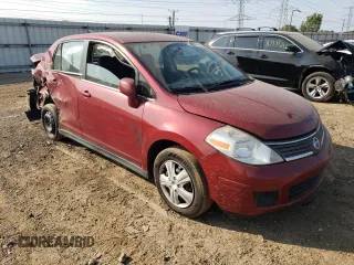 2008 Nissan Versa 1.8 S with VIN 3N1BC11E58L417857, listed as a Copart auction lot 70824094 with 163,032 mi miles and Salvage Title. Bid and sale history available at carsss.com. Image 4.