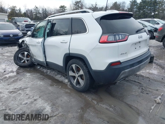 2019 Jeep Cherokee Limited with VIN 1C4PJMDX3KD441353, listed as a IAAI auction lot 41623680 with 70,104 mi miles and . Bid and sale history available at DreamBid. Image 3.