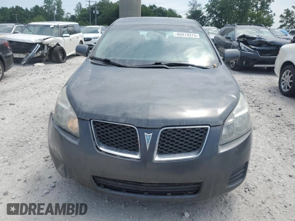 2009 Pontiac Vibe 1SB z VIN 5Y2SP67089Z411409, wystawiony jako Copart lot #60474975 z przebiegiem 171 217 mil mil oraz Czysty tytuł • Clean title. Historia ofert i sprzedaży dostępna na DreamBid. Obrazek 5.