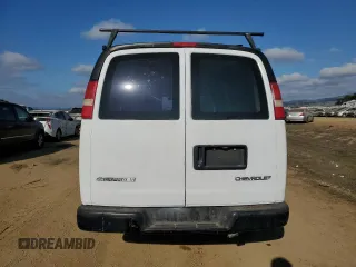 2004 Chevrolet Express Cargo Van with VIN 1GCFG15X841140041, listed as a Copart auction lot 41651635 with 171,503 mi miles and Salvage Title. Bid and sale history available at carsss.com. Image 6.