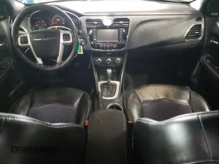 2012 Chrysler 200 S with VIN 1C3CCBHGXCN306300, listed as a Copart auction lot 49127535 with 127,738 mi miles and Salvage Title. Bid and sale history available at carsss.com. Image 8.