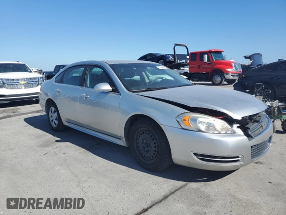 2010 Chevrolet Impala LS with VIN 2G1WA5EK5A1109387, listed as a Copart auction lot 44692075 with 93,072 mi miles and Clean Title. Bid and sale history available at DreamBid. Image 4.