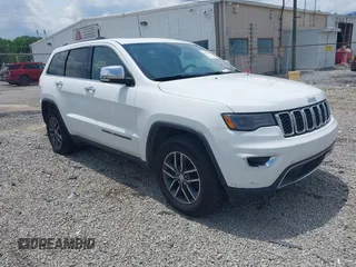 2017 Jeep Grand Cherokee Limited z VIN 1C4RJEBG4HC736087, wystawiony jako IAAI lot #42491605 z przebiegiem 150 465 mil mil oraz . Historia ofert i sprzedaży dostępna na DreamBid. Obrazek 1.