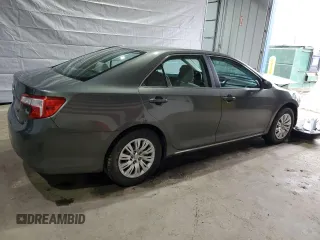 2012 Toyota Camry L with VIN 4T4BF1FK6CR229979, listed as a Copart auction lot 50015225 with 0 mi miles and Salvage Title. Bid and sale history available at carsss.com. Image 3.