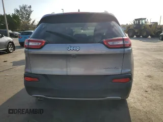 2017 Jeep Cherokee Limited with VIN 1C4PJLDB8HW526250, listed as a Copart auction lot 48337305 with 107,618 mi miles and Salvage Title. Bid and sale history available at carsss.com. Image 6.