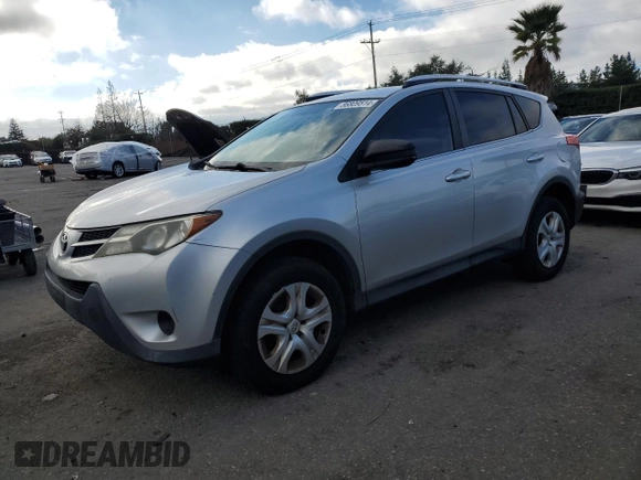2013 Toyota RAV4 LE z VIN JTMZFREV9DD020504, wystawiony jako Copart lot #86809514 z przebiegiem 168 749 mil mil oraz Szkoda całkowita • Salvage title. Historia ofert i sprzedaży dostępna na DreamBid. Obrazek 1.