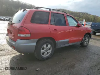 2005 Hyundai Santa Fe GLS with VIN KM8SC13D45U894066, listed as a Copart auction lot 53808385 with 122,880 mi miles and Salvage Title. Bid and sale history available at carsss.com. Image 3.