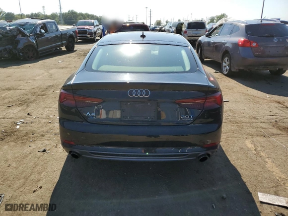 2018 Audi A5 Sportback Prestige with VIN WAUFNCF58JA048693, listed as a Copart auction lot 71711314 with NaN miles and Clean Title. Bid and sale history available at carsss.com. Image 6.
