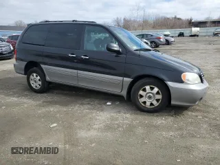 2003 Kia Sedona LX with VIN KNDUP131736449152, listed as a Copart auction lot 46272125 with 78,568 mi miles and Clean Title. Bid and sale history available at carsss.com. Image 4.