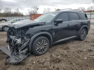 2022 Nissan Pathfinder SL z VIN 5N1DR3CB2NC236186, wystawiony jako Copart lot #53695795 z przebiegiem 23 203 mil mil oraz Szkoda całkowita • Salvage title. Historia ofert i sprzedaży dostępna na DreamBid. Obrazek 1.