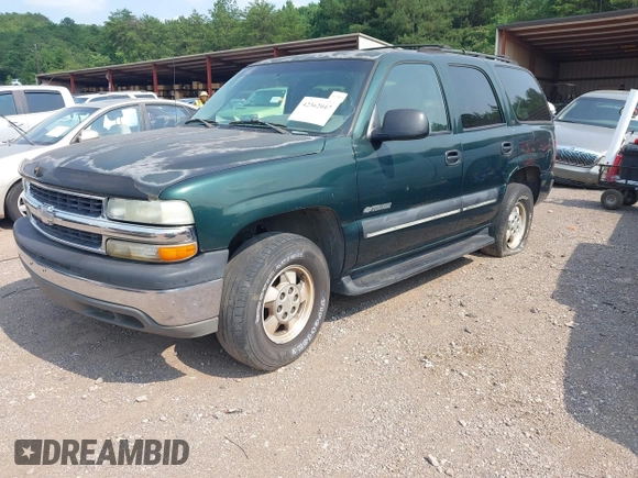 2002 Chevrolet Tahoe LS with VIN 1GNEC13V92J308220, listed as a IAAI auction lot 42362047 with 230,859 mi miles and . Bid and sale history available at DreamBid. Image 2.