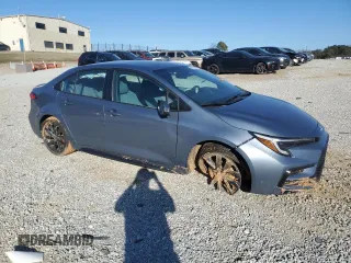 2024 Toyota Corolla SE with VIN 5YFS4MCE7RP183721, listed as a Copart auction lot 45526915 with 48,335 mi miles and Salvage Title. Bid and sale history available at DreamBid. Image 4.