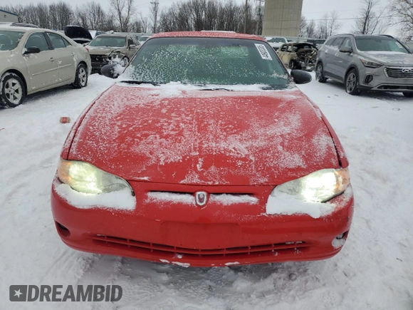 2000 Chevrolet Monte Carlo SS z VIN 2G1WX12K4Y9160449, wystawiony jako Copart lot #44903335 z przebiegiem 154 860 mil mil oraz Czysty tytuł • Clean title. Historia ofert i sprzedaży dostępna na DreamBid. Obrazek 5.