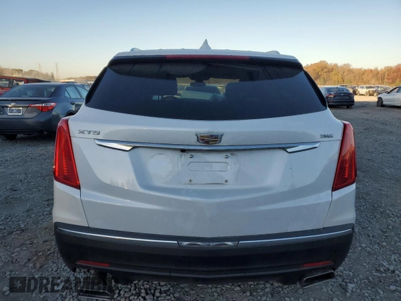 2017 Cadillac XT5 Luxury FWD with VIN 1GYKNBRS0HZ196145, listed as a Copart auction lot 83430344 with 143,012 mi miles and Salvage title. Bid and sale history available at DreamBid. Image 6.
