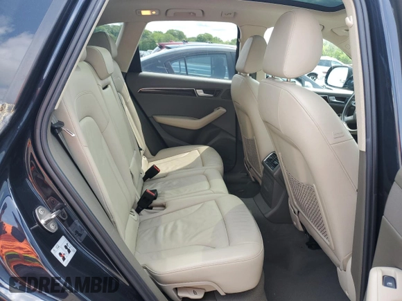 2012 Audi Q5 Premium with VIN WA1CFAFP9CA024974, listed as a Copart auction lot 58266445 with 119,749 mi miles and Salvage title. Bid and sale history available at DreamBid. Image 10.