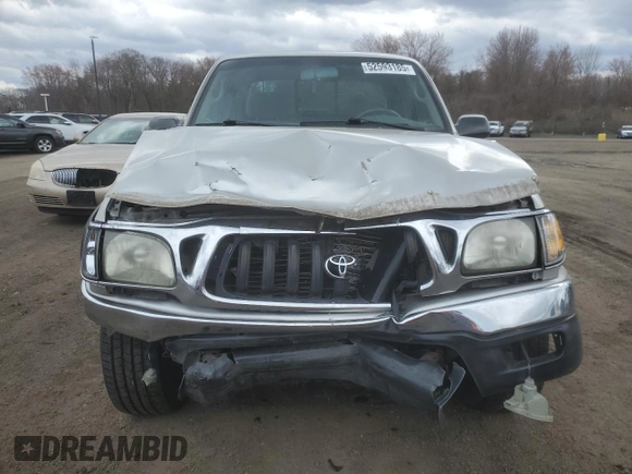 2004 Toyota Tacoma with VIN 5TEWN72N94Z462012, listed as a Copart auction lot 52593185 with 81,180 mi miles and Salvage Title. Bid and sale history available at DreamBid. Image 5.