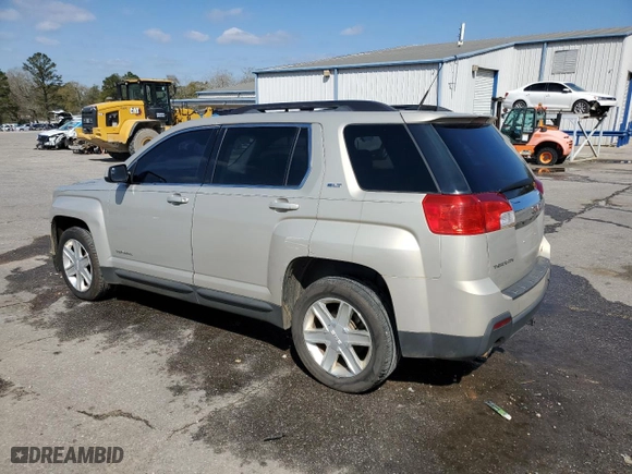 2012 GMC Terrain SLT-1 with VIN 2GKFLUE57C6221897, listed as a Copart auction lot 48465855 with 203,741 mi miles and Salvage Title. Bid and sale history available at carsss.com. Image 2.